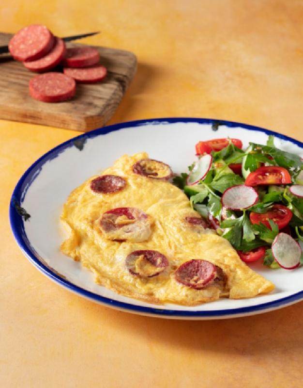 Sucuklu omlet