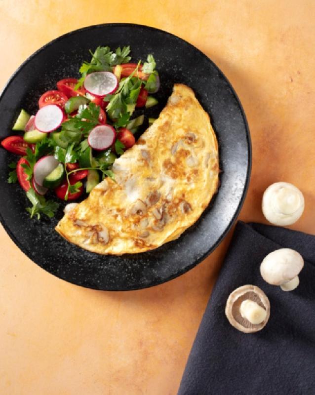Mantarlı omlet 
