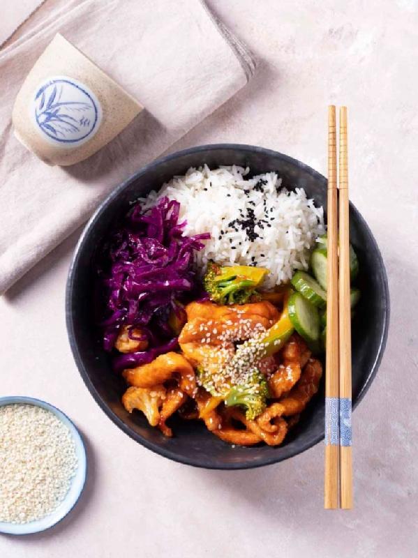Acılı Ekşili Chicken Bowl