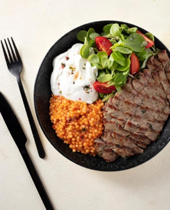 Semizotlu Kuskuslu Steak Bowl