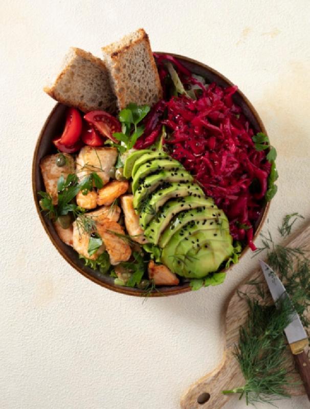 Somon & Avocado Bowl