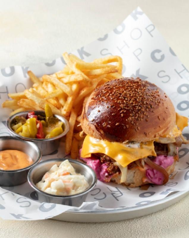 Mushroom Chicken Burger 