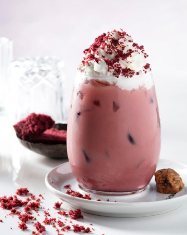 Red Velvet Ice Latte 