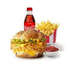 Toyuq Burger+Fri+İçki