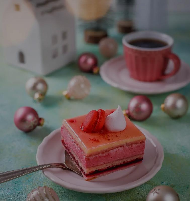 Raspberry cake