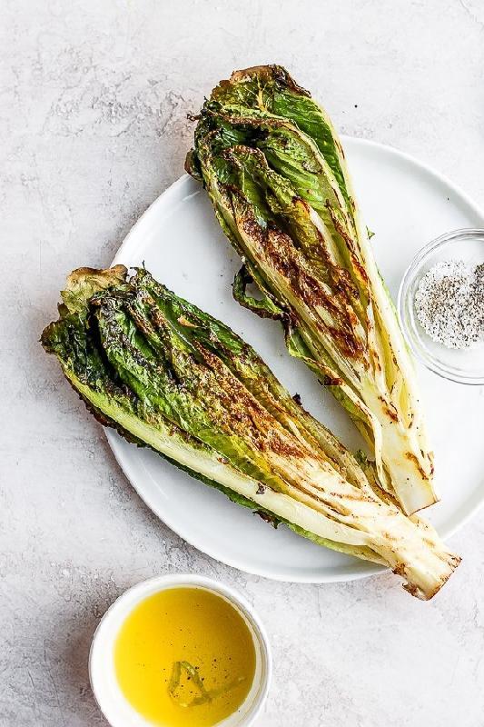 Grilled Lettuce Salad