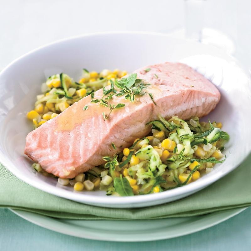 Poached Salmon