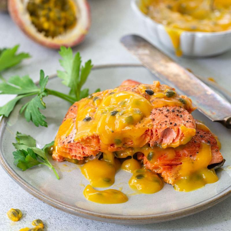 Grilled salmon