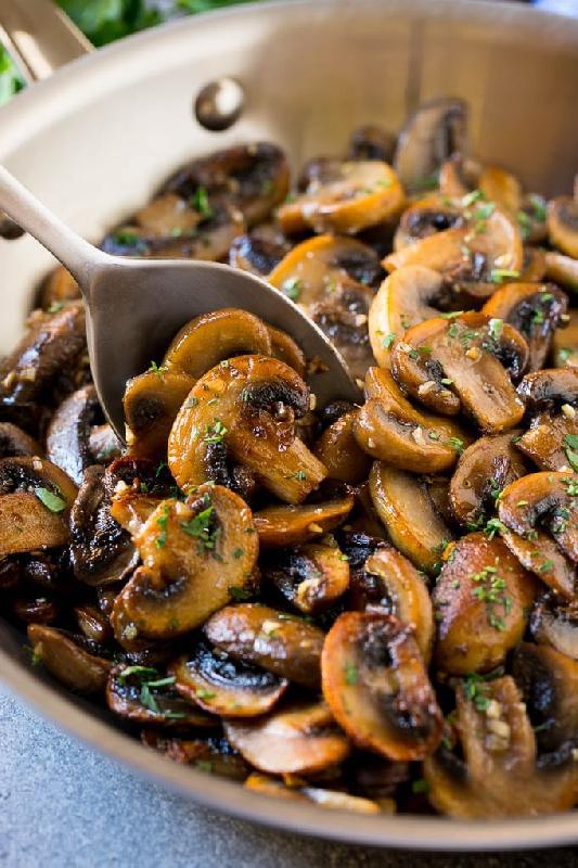 Sautéed mushrooms