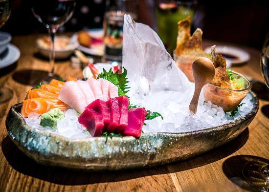 ROKA sashimi platter