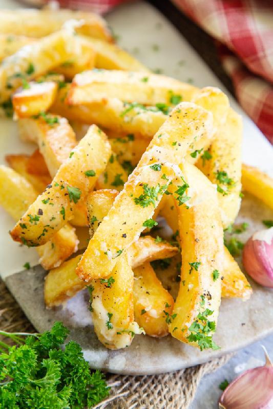 Hand Cut Chips with Parmesan