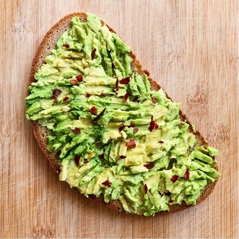 Avocado on sourdough toast(V,N)