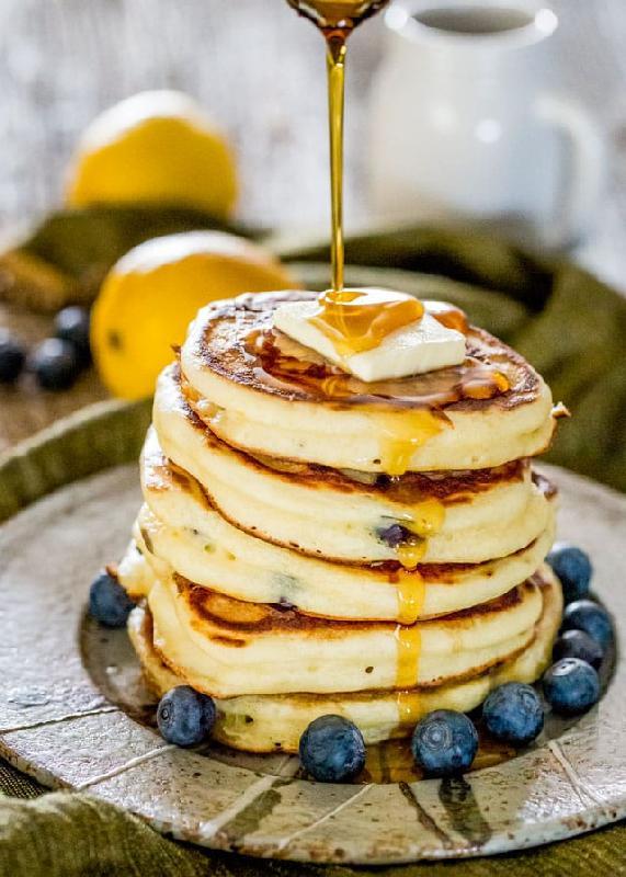 Blueberry&Ricotta pancakes