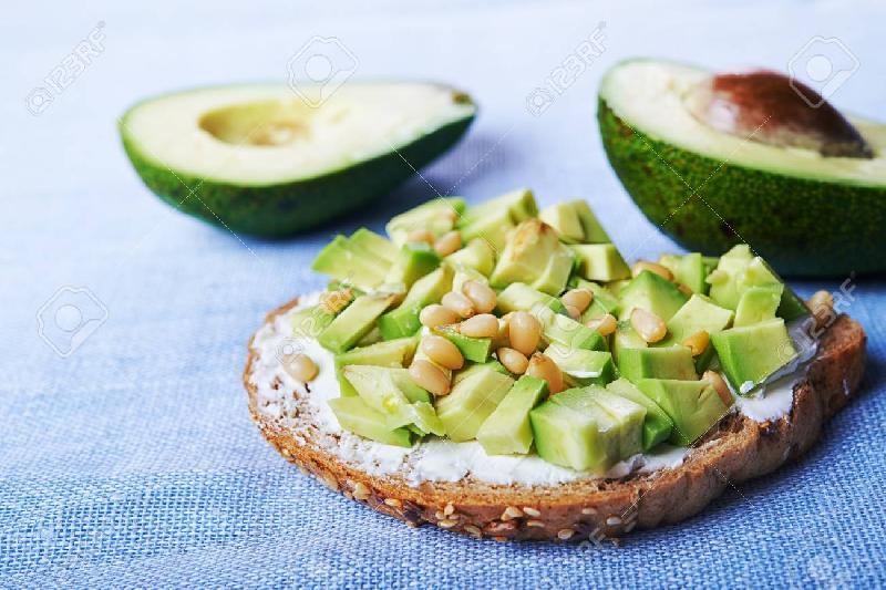 Sliced avocado