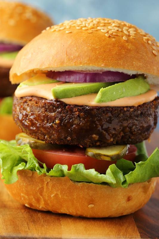 Vegan burgers