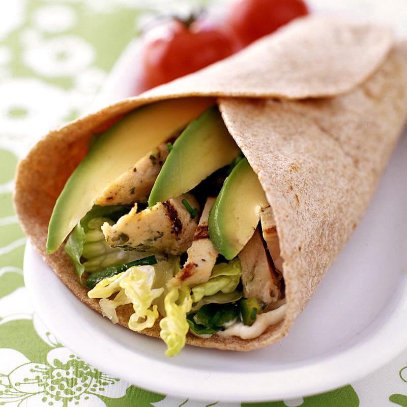 Chicken&avocado wrap