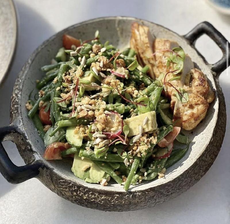 Locally-sourced salad