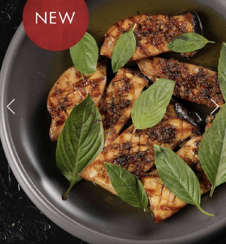Grilled King Oyster Mushrooms