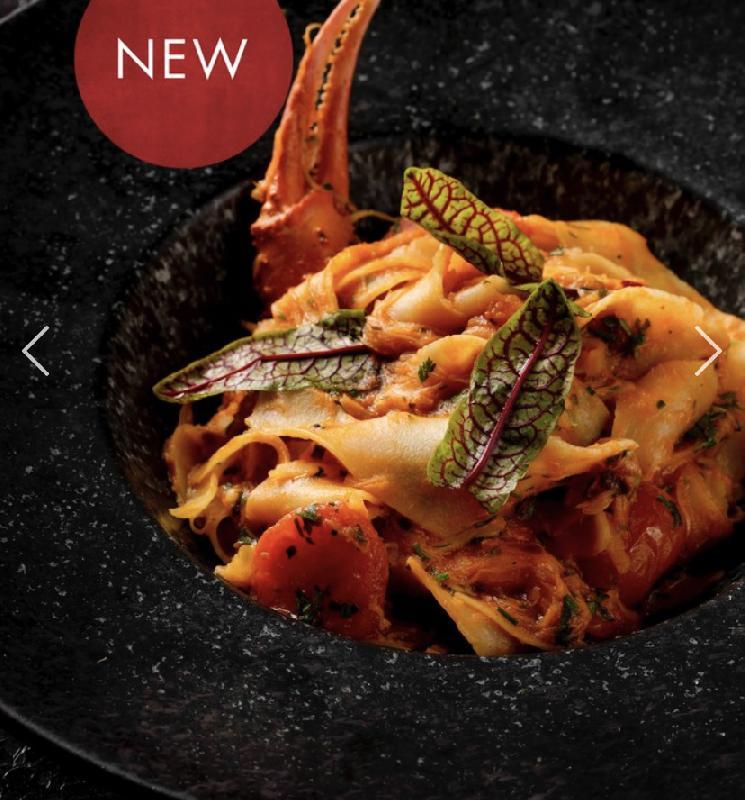 Pappardelle with Half Japanese Kasumi Crab