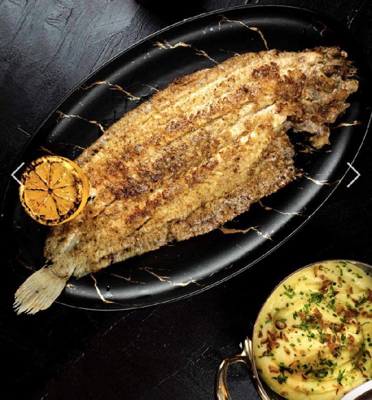 Whole Dover Sole Meuniére