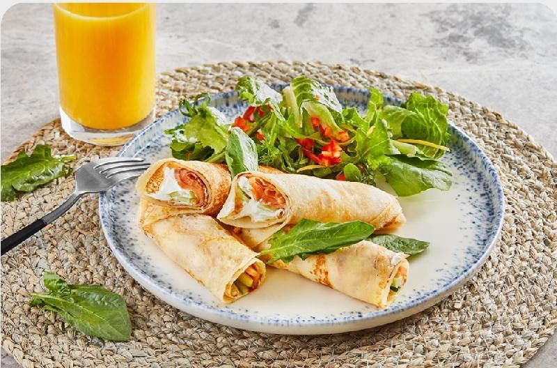Salmon Crepe