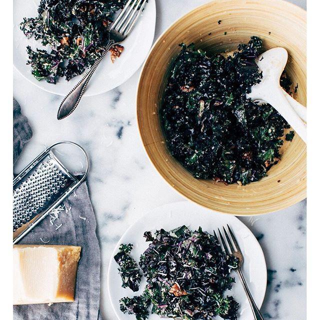 Black caesar salad