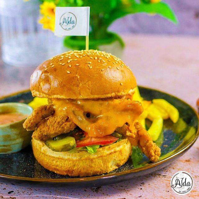 Tovuklu burger
