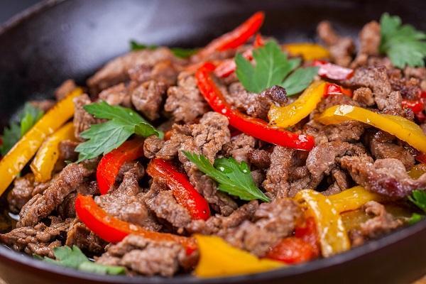 Soya soslu et