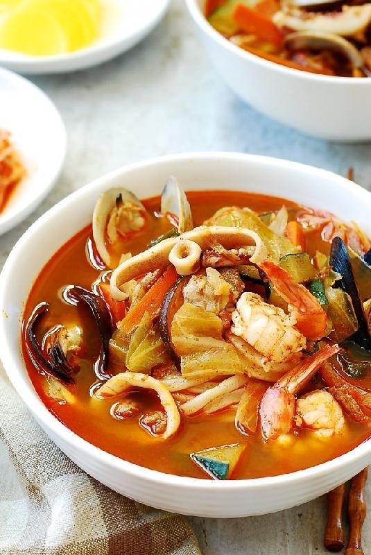 Seafood noodle