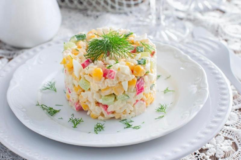 krab salatı