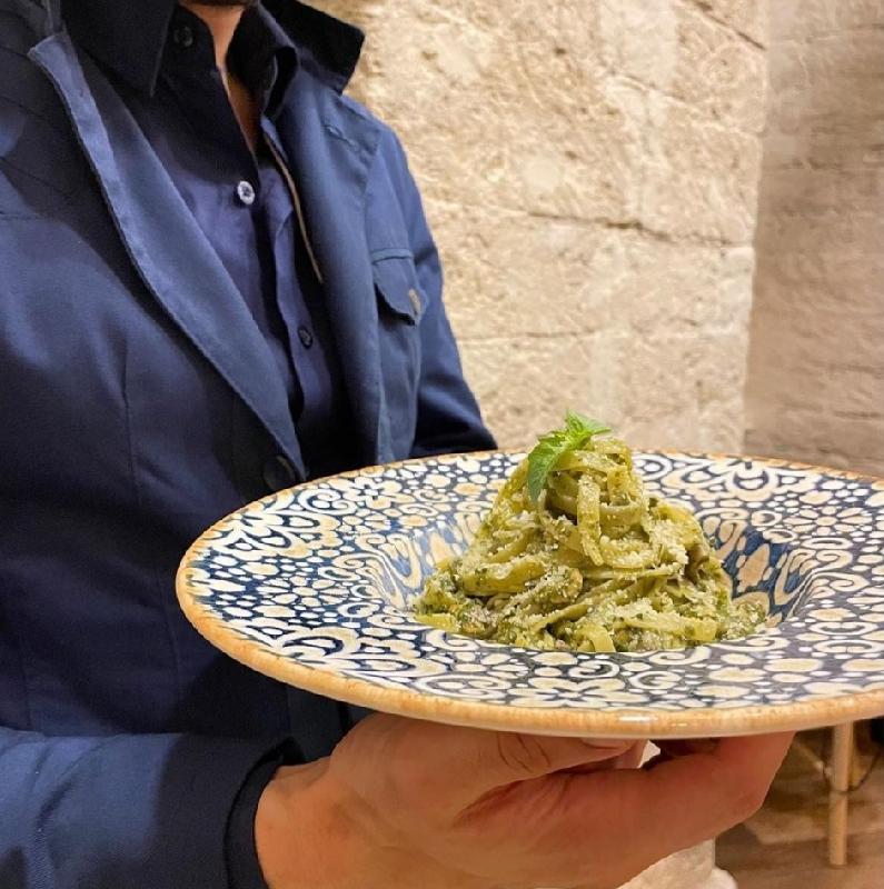 Tagliatelle With Pesto 