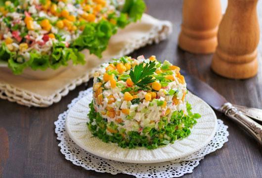 Krab Salatı