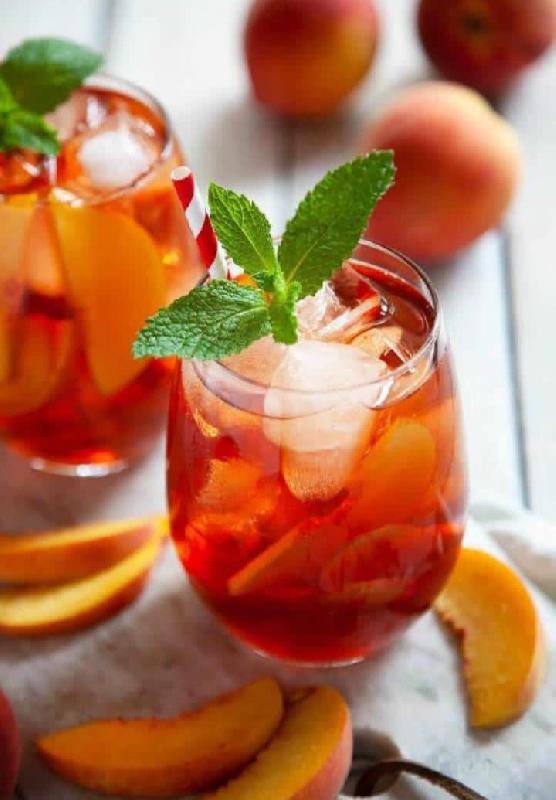 Peach tea 