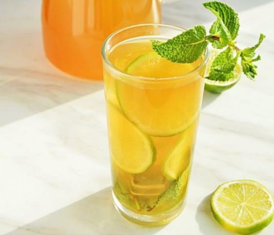 Green ice tea