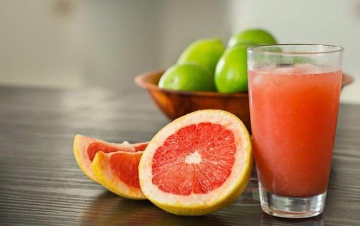 Fresh grapefruit