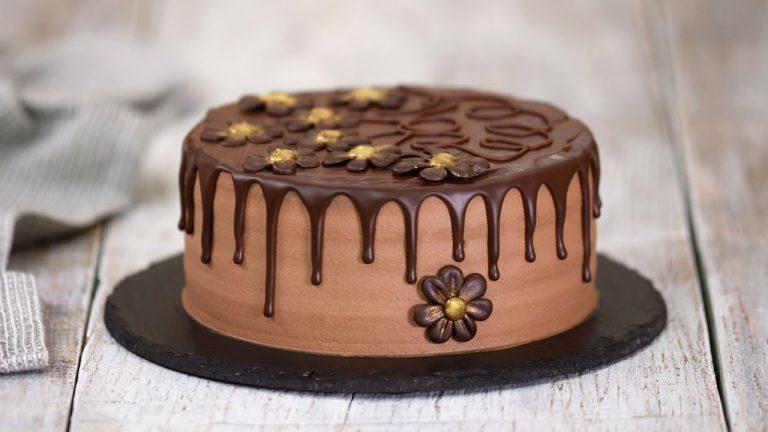 Qozlu Şokaladlı Tort