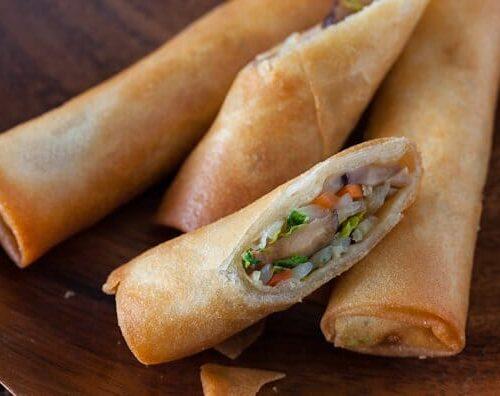 Tərəvəz Springrolls