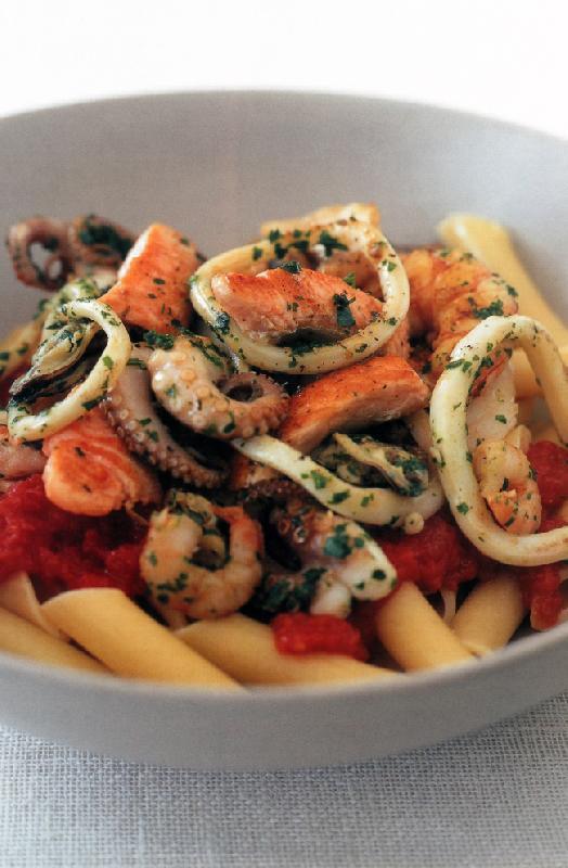 Penne Seafood 