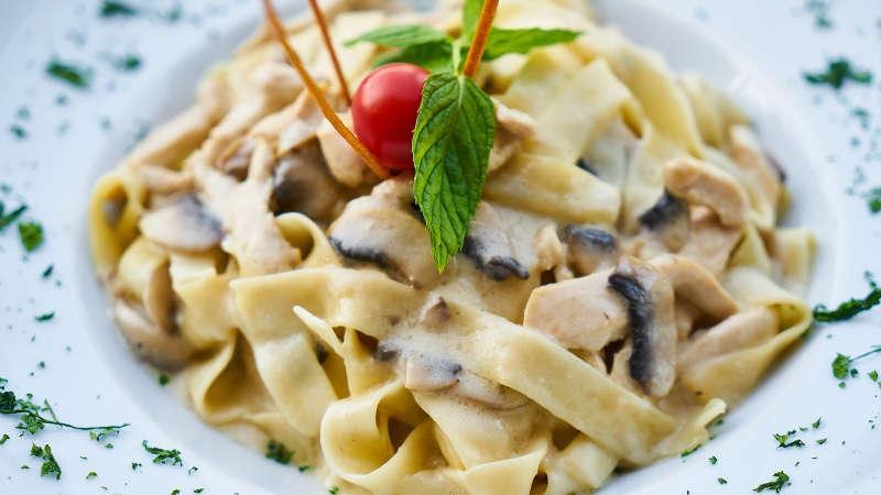 Fettuçini Alfredo 