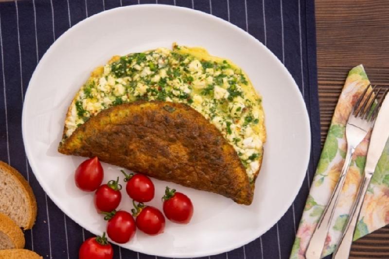 Omlet göyərtili