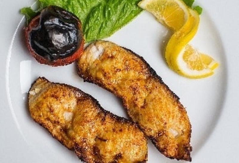 Nərə Balığı mangalda 