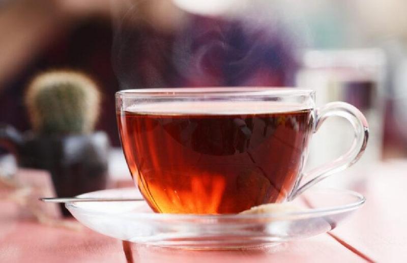 Çay fincanda 