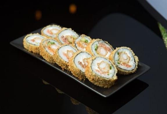 Philadelphia hot tempura 8 PCS