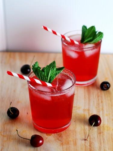 Cherry-Pomagranate Cocktail