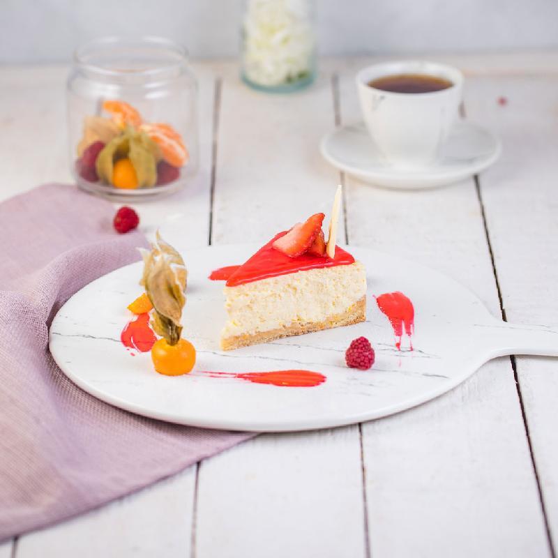 Çiyələkli Cheesecake