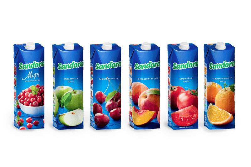 Сок Sandora в ассортименте