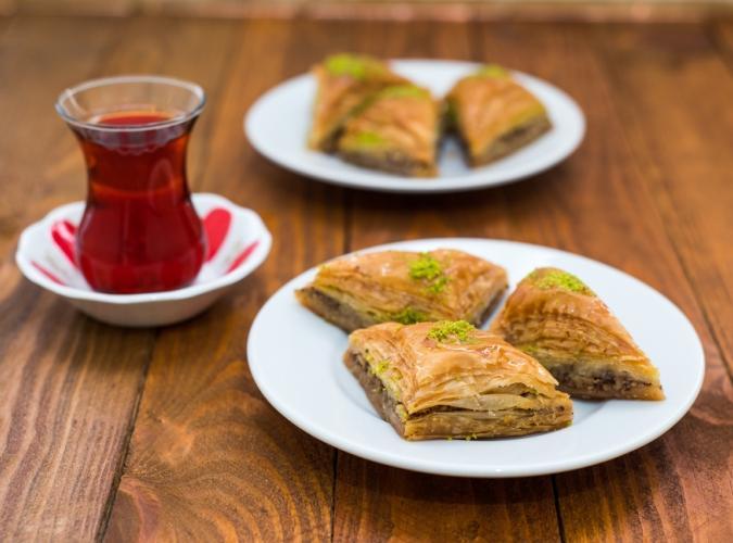Çay, Türk Paxlavası