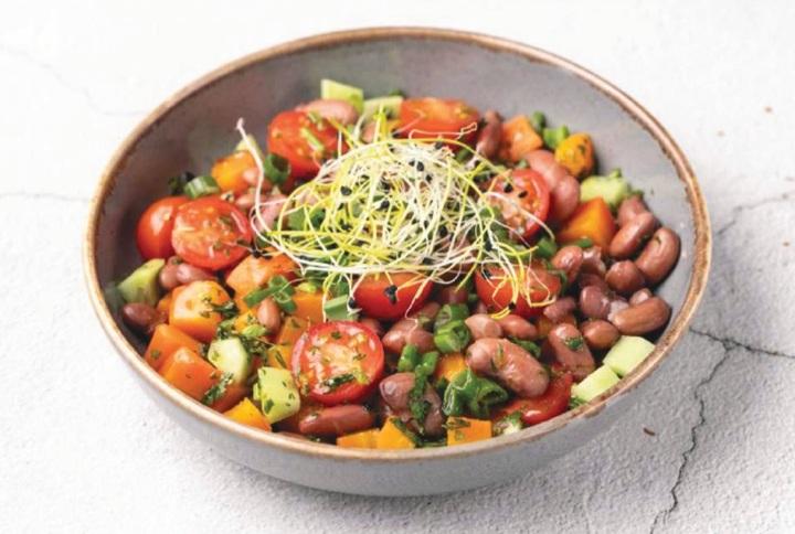 Lobya salatı 
