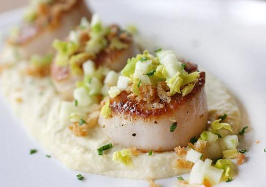 SCALLOP, BLACK TRUFFLE