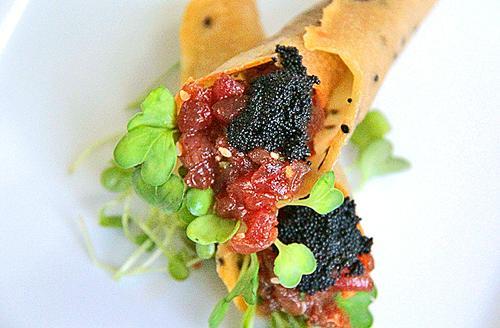 YELLOW FIN TUNA TARTAR, CAVIAR